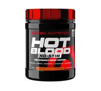 PreWorkout - Scitec Nutrition - Hot blood no-stim (375g) - Saveur Orange