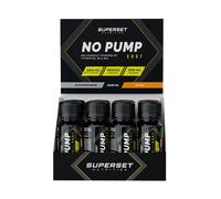 PreWorkout - Superset Nutrition - NO PUMP SHOT (12X60ML) - Saveur Orange