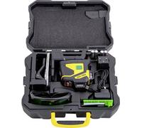 Prexiso PLC3-360G Laser à lignes 360° Laser vert, avec laser à 360°, batterie incluse, boîtier inclus Portée (max.): 60 m