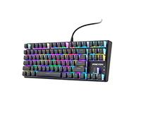 PREYON Blue Blitz Claw Clavier Gamer - Rétroéclairage RGB - Deux Complets de Touches - Clavier Compact - Antighosting - Gateron Blue - Clavier pour Joueurs