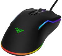 PREYON Condor Classic Gaming Mouse Capteur Pixart PAW 3327 - Vertigineux 12400 DPI - Eclairage RGB - Long câble tressé - Interrupteurs résistants Huano 20M - Logiciel