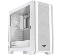 PREYON Nest Boîtier Windy Blanc, Idéal pour la construction de jeux et d'ensembles informatiques professionnels, Supporte les cartes mères ATX, Micro-ATX et Mini-ITX