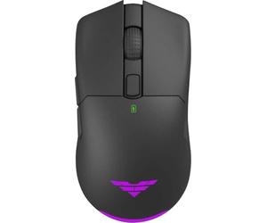 PREYON Souris Gamer sans Fil Capteur Gaming Filaire 1.8 m Ultra-Léger 16K DPI Optique Programmables Compatible avec PC Longue Durée Boutons Programmables 2.4G Hz USB 85 g pour l’Esport - Owl Noir