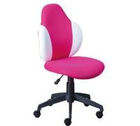 PREZI - Fauteuil Pivotant Rose pour Enfant -