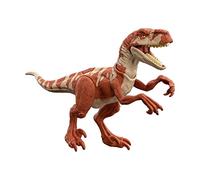 Preziosi Mondo Jurassic Dominion - Dinosauro Animaux feroises Atrociraptor - Dinosaure articulée de 18 cm nouveauté pack bestial - Dinosaure jouet animal pour enfants GWC97- Multicolore, S