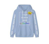 PRFELMG Hoodie personnalisé Créez Votre Propre Sweat, Hoodies personnalisés Unisexe pour Hommes Femmes avec Texte & Photo/nom/Logo, Sweats personnalisés pour Couple