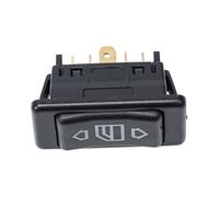 PRFGSGVBV Bouton Lève Vitre Interrupteur Fenêtre Voiture Lumière Verte Marche/arrêt d'alimentation Électrique Lève-Verre Universel 6 Broches 12/24 V 10A Fenetre Interrupteur Porte