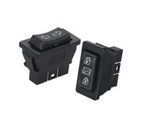 PRFGSGVBV Bouton Lève Vitre Interrupteur Universel Vitre Électrique Voiture 12V 20a 5 Broches Interrupteur Commande Levage Porte en Verre avec Lumière 4 Pièces Fenetre Interrupteur Porte