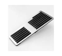 PRFGSGVBV Couvercle Pédale d'embrayage pour CX-5 CX5 pour CX 5 CX3 CX4 CX8 CX9 AT Pédales Voiture Frein Gaz Accélérateur Embrayage Style Antidérapant Extensions Pédales(RHD 1pcs Silver)