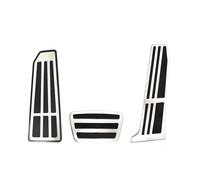 PRFGSGVBV Couvre Pédale Embrayage Couvercle Pédale Frein À Carburant Accessoires LHD Pédales Voiture pour RAV4 pour XA50 pour Camry pour XV70 pour Avalon 2018 Revêtement Pédale Frein(AT with Rest)