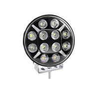 PRFGSGVBV Phare Avant Feu Antibrouillard Rond Pour Tracteur Pour Camion 4x4 4WD 12V 24V Voiture 9 Pouces Jaune Et Blanc Led DRL Accessoires Pour Tout-terrain Projecteur Avants(1PC 9inch Flashing)