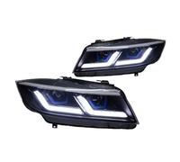 PRFGSGVBV Phare Ensemble De Phares De Voiture LED Pour E90 Série 3 2005 - 2012 LHD Mise À Niveau Dernière Conception G28 Signal Lumineux Dynamique 2 Pièces Phares Avant Ensemble(09-12 - Xenon)