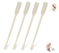 prgislew Tondeuse de nez 2 en 1, 2026 - Double face - Portable - Rotation à 360° - Pour homme et femme - Pour la maison et les voyages