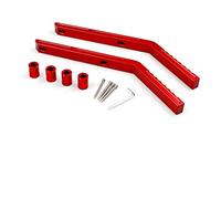 PRGPMSUNAD Poignées portières intérieures pour JK pour Wrangler 2007-2018 Poignée De Toit De Porte Intérieure Avant De Voiture(Rouge)