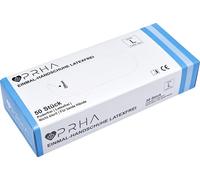 PRHA Gants de ménage jetables sans latex Bleu Taille L B-L