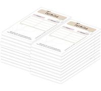 PRICARO Bloc de rendez-vous "Feuilles", (paquet de 20)