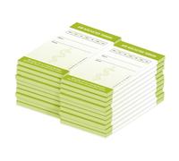 PRICARO Bloc de rendez-vous pour médecins et médecins - Bâton d'esculape vert (lot de 20)