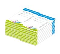 PRICARO Bloc de rendez-vous pour médecins et professionnels de la santé "Vital und Fit" (paquet de 20)