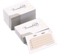 PRICARO Carte de rendez-vous "Contour", 200 pièces