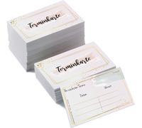 PRICARO Carte de rendez-vous "Golden Dots", 200 pièces