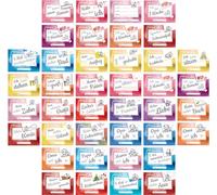 PRICARO Cartes de jalon pour fille "Baby-Girl", A6, 40 pièces