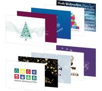 PRICARO Cartes postales de Noël "Motifs 3", A6, 20 pièces