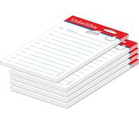 PRICARO Liste de courses "Food", rouge, A6, 5 pièces