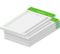 PRICARO Liste de courses "Typo", vert, A6, 5 pièces