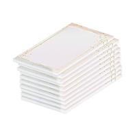 PRICARO Lot de 10 bloc-notes magnétiques Golden Dots A7