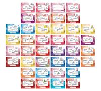 PRICARO Lot de 40 cartes pour petite fille « Baby Girl » A6