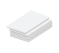PRICARO Lot de 5 bloc-notes aimantés vierges A6 25 feuilles