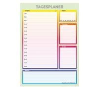 PRICARO Planificateur Trio "System" multicolore, A5, 3 pièces