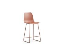 PRICE FACTORY just for you Chaise de comptoir Mario - PP Terracotta - Design Moderne H100,5 cm