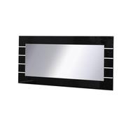 PRICE FACTORY just for you Grand Miroir Lina Noir - 120 x 60 cm