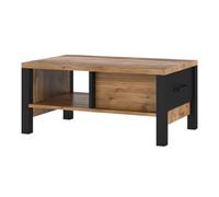 PRICE FACTORY just for you Table Basse Design Darwin - Épicéa et Noir