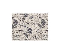 Price & Kensington Woodland Plan de travail en verre résistant à la chaleur facile à nettoyer pour protéger les surfaces de travail lors de la préparation des aliments mesure 40 x 30 cm