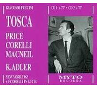Price - Puccini: Tosca [New York -- April 7, 1962, Price, Corelli, MacNeil, Flagello, Adler] (UK Import)