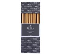 Prices 25,4 cm Doré métallique Bougies, Lot de 10, emballées Individuellement