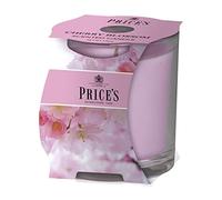 Price's - Bougie en pot en fleur de cerisier - Parfum délicat, fruité, floral - Parfum longue durée - Jusqu'à 45 heures de combustion