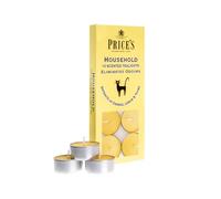 Price's - Lot de 10 bougies chauffe-plats pour animaux domestiques - Bougies anti-odeurs - Fabriquées avec des extraits d'orange, de citron et de thym - Parfum propre, frais et de qualité - Parfum