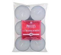 Price's - Bougies Maxilights 10 Heures - Lot de 12