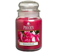 Price's Candles Grand Pot Verre Magnolia 150 Heures Brûler Temps Prix Bougie