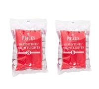Price's Candles Sentinel Lot de 2 x 50 sachets de bougies chauffe-plat 8 heures | Bougies chauffe-plat parfaites pour la maison, la restauration ou une utilisation générale | 100 bougies chauffe-plat