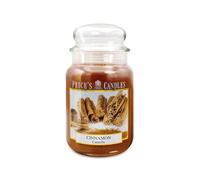 Price's - Grande bougie en pot à la cannelle - Parfum doux, délicieux et de qualité - Parfum longue durée - Jusqu'à 150 heures de combustion