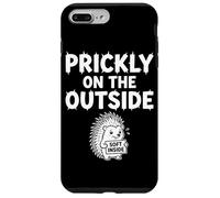 Prickly on The Outside Soft Inside Timide Hedgehog Anxiety Coque pour iPhone 7 Plus/8 Plus