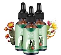 Prickly Pear Seed Huile de pépins de figue de Barbarie bio pressée à froid, 50 ml, huile naturelle de figue de barbarie pressée à froid, huile de visage naturelle, pour le visage, pour raffermissement