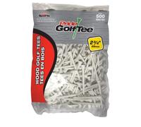 Pride 70mm Tees de golf en bois (lot de 500) Blanc