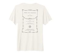 Pride and Prejudice Jane Austen Bookworm Couverture de Livre Vintage T-Shirt Haut de Gamme