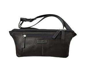 Pride and Soul 47534 Street Sac Banane avec Compartiment Principal et Sangle réglable Noir 33 x 14 x 3 cm, Noir, ca. 33 x 14 x 3 cm, Sac Banane Street