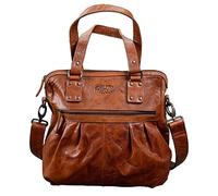 Pride and Soul Sac à bandoulière en cuir 34 cm brun